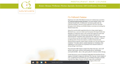 Desktop Screenshot of c2restaurant.com